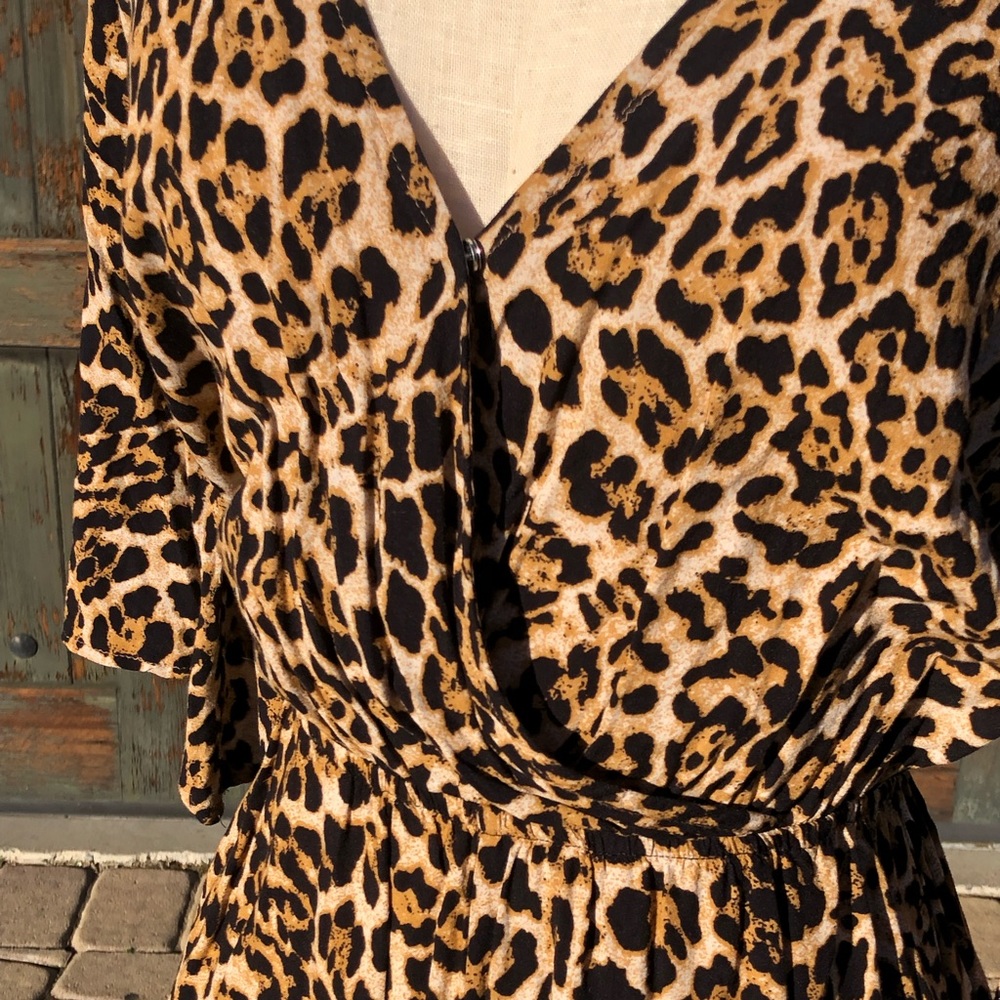 LEOPARD ROMPER - Picture 2 of 7